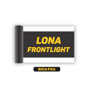 BOCA FIXA - LONA FRONTLIGHT Acima de 5 metros tem desconto. LARGURA FIXA - Mínimo de compra: 1m² CORES 4x0   