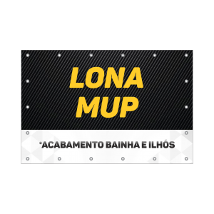 LONA MUP BRILHO  CORES 4x0   